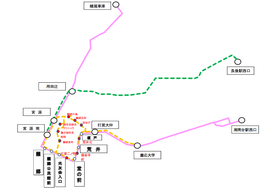 「神奈川中央交通がダイヤ改正 新たな路線の運行開始」の画像