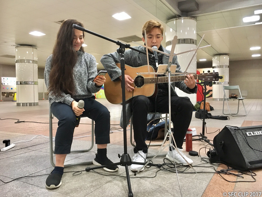 A duet by two of the members
