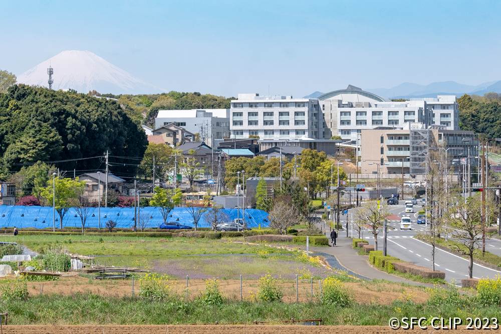 遠藤地区の景色も急激に変化しつつある。富士山はあと何年見えるのだろうか。