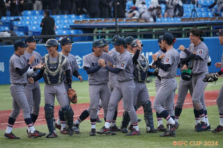「早慶戦2日目は2-1 リーグ1位の早稲田に連勝」の画像